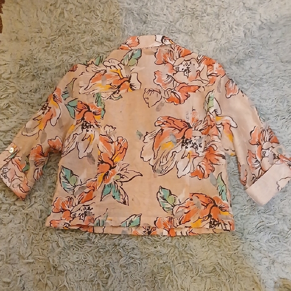 Ruby Rd. Multicolor Floral Jacket - Picture 8 of 10